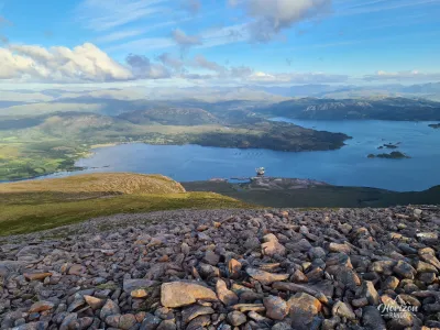 Loch Kishom et Loch Carron Loch Kishom et Loch Carron