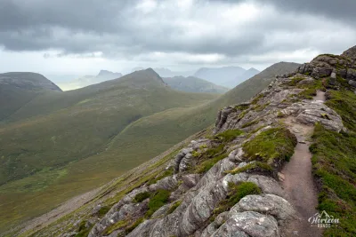 Crête de Garbh Choireachan, le premier sommet Crête de Garbh Choireachan, le premier sommet