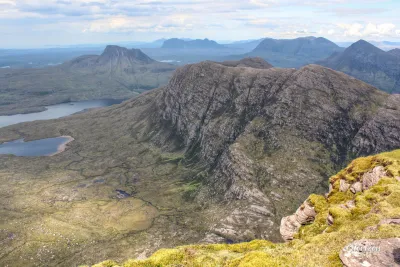 Panorama exceptionnel depuis Sgurr an Fhidhleir Panorama exceptionnel depuis Sgurr an Fhidhleir