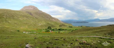 Ben More Coigach depuis le départ Ben More Coigach depuis le départ