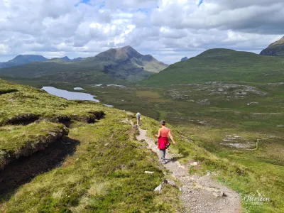 Magnifiques vues d'Assynt et notamment Cul Beag Magnifiques vues d'Assynt et notamment Cul Beag