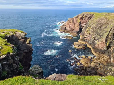 Les falaises de Point of Stoer abritent de nombreuses colonies d'oiseaux