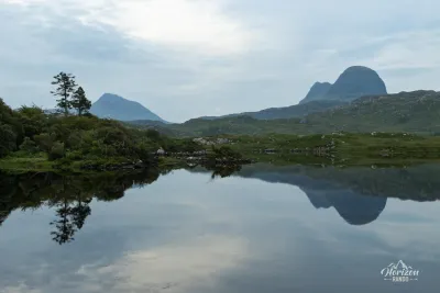 Loch Druim Suardalain et Suilven Loch Druim Suardalain et Suilven