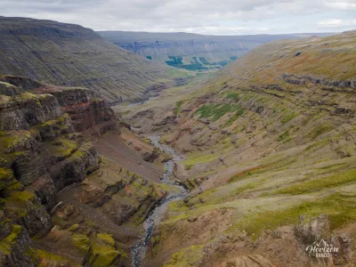 Canyon (vue drone) Canyon (vue drone)