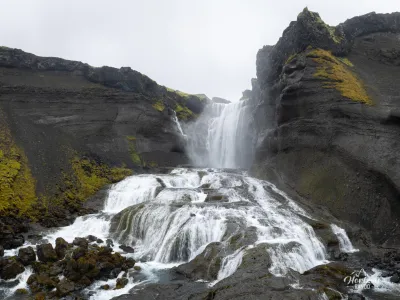 Cascade d'Ófærufoss Cascade d'Ófærufoss