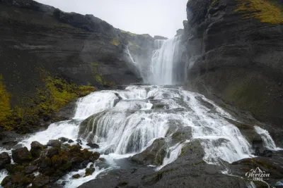 Cascade d'Ófærufoss Cascade d'Ófærufoss