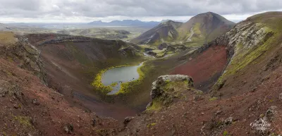 Cratère de Rauðibotn Cratère de Rauðibotn