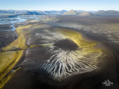 En direction de Landmannalaugar