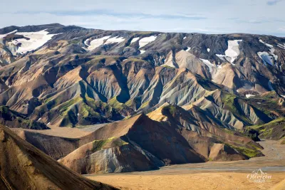 Ravines aux couleurs fantastiques Ravines aux couleurs fantastiques
