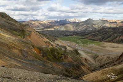 Landmannalaugar, Laugahraun et Bláhnúkur Landmannalaugar, Laugahraun et Bláhnúkur