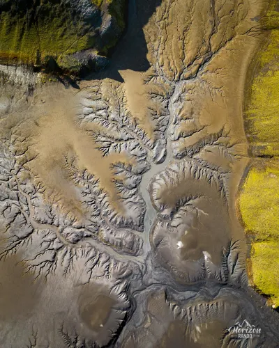 Région de Langisjór (vue drone) Région de Langisjór (vue drone)