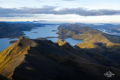 Panorama au Nord depuis le sommet
