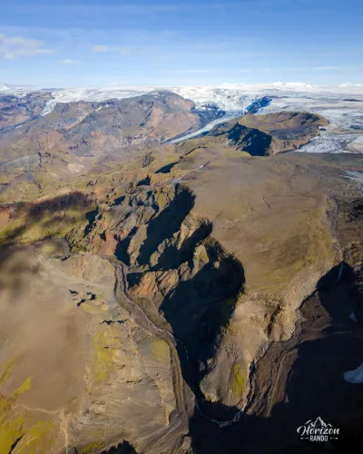 Myrdalsjökull  (vue drone)