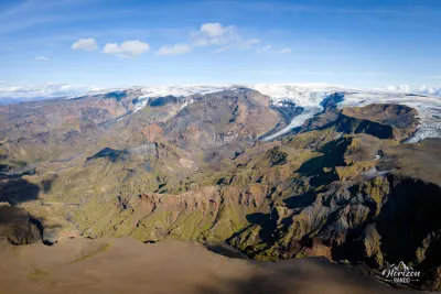 Myrdalsjökull  (vue drone)