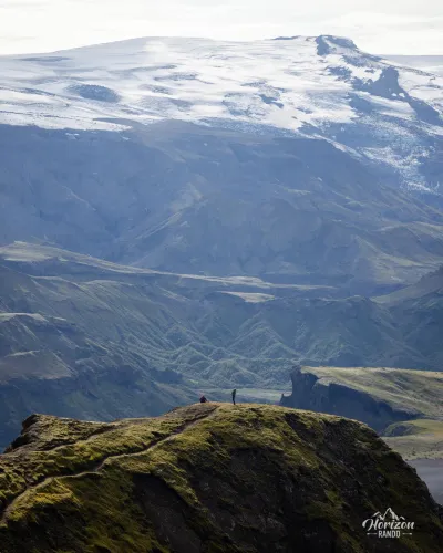 Sommet secondaire de Rjúpnafell et Myrdalsjökull Sommet secondaire de Rjúpnafell et Myrdalsjökull