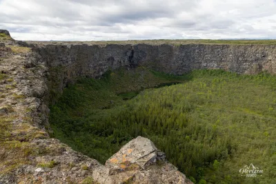 Canyon d'Ásbyrgi