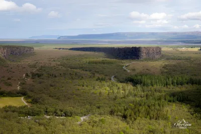 Canyon d'Ásbyrgi