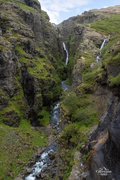 Glymur waterfall Glymur waterfall