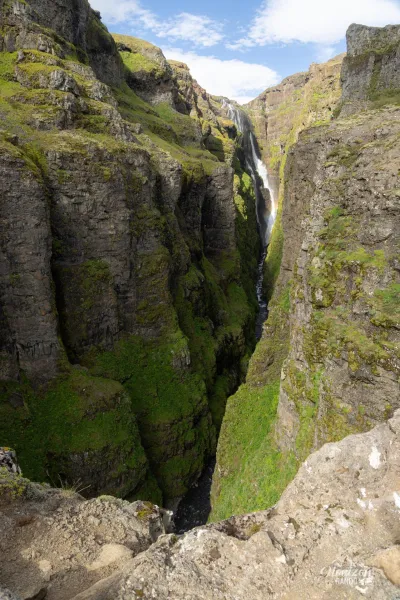 Glymur waterfall Glymur waterfall