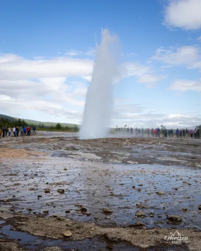 Geyser de Strokkur Geyser de Strokkur