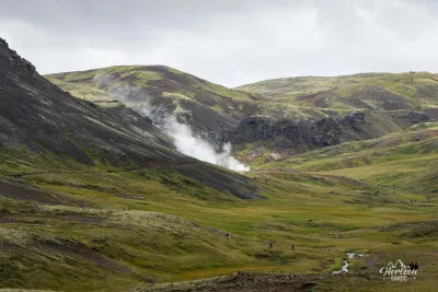 Vallée de Reykjadalur Vallée de Reykjadalur