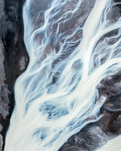 Rivière de Fjallsárlón