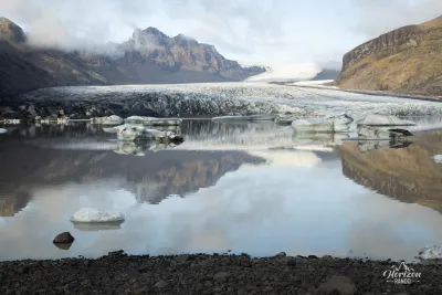 Glacier de Skaftafellsjökull
