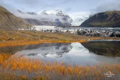 Glacier de Svínafellsjökull
