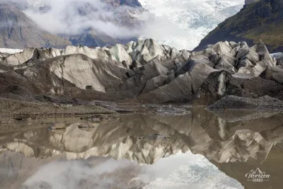 Glacier de Svínafellsjökull