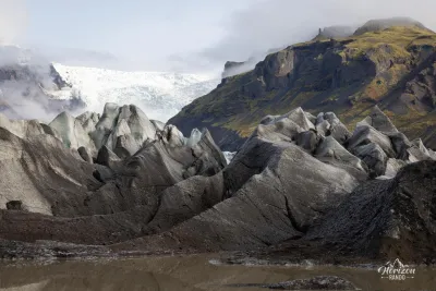 Glacier de Svínafellsjökull