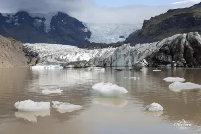 Glacier de Svínafellsjökull