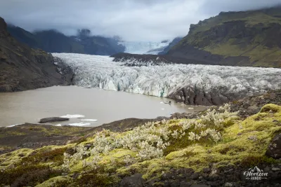 Glacier de Svínafellsjökull