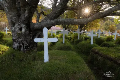 Hofskirkja cemetery Hofskirkja cemetery