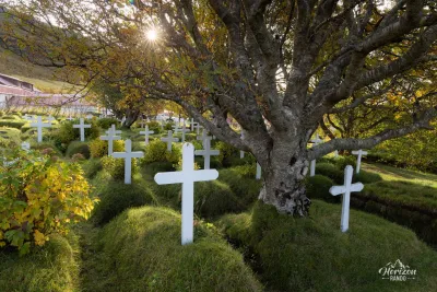 Hofskirkja cemetery Hofskirkja cemetery