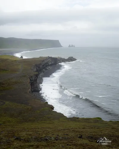 Plage de Kirkjufjara - Dyrhólaey Plage de Kirkjufjara - Dyrhólaey