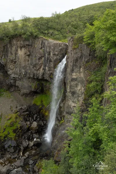 Cascade de Hundafoss Cascade de Hundafoss