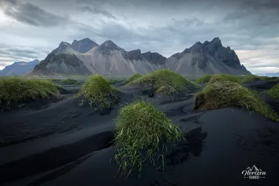 Vestrahorn et la plage de Stokksnes