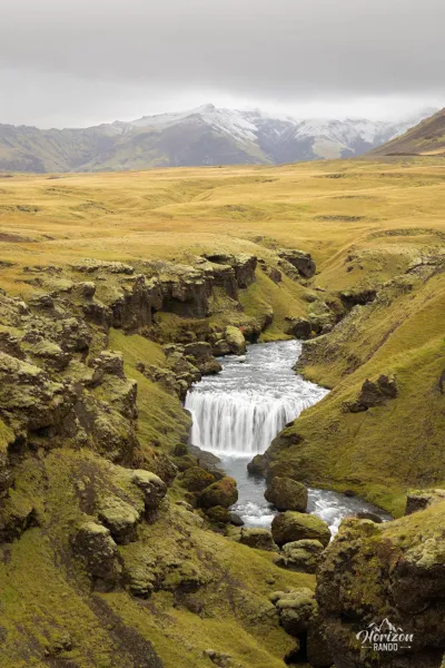 Skógá Waterfall Way