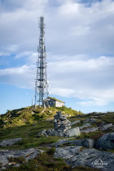 Antenne au sommet Helgehornet – photo 5