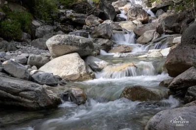 Cascade dans la vallée d'Innerdalen