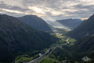 Vallée de Romsdalen Vallée de Romsdalen