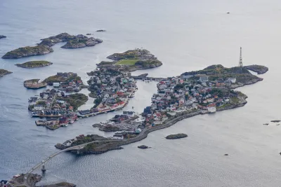 Village de Henningsvær Village de Henningsvær
