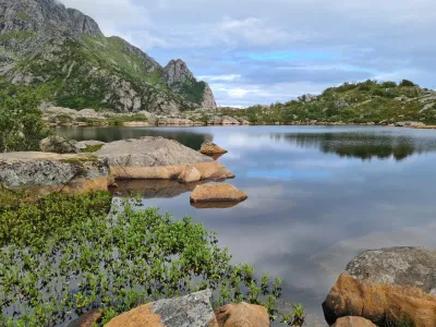 Lac de Heiavatnet (190 m) Lac de Heiavatnet (190 m)