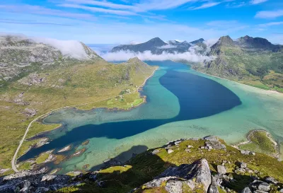 Baie de Flakstapollen Baie de Flakstapollen