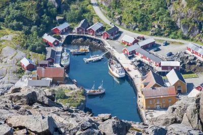 Petit port de Nusfjord Petit port de Nusfjord