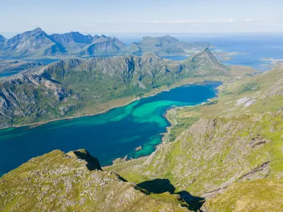 Vue à l'Ouest (vue drone) Vue à l'Ouest (vue drone)