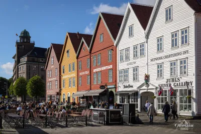 Maisons colorées de Bryggen Maisons colorées de Bryggen