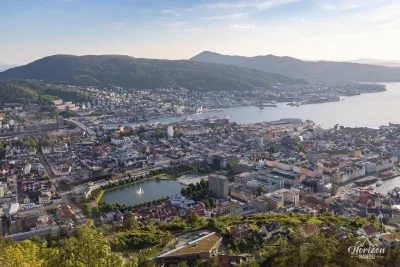 Bergen depuis Fløyen