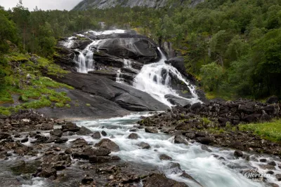 Première cascade, Tveitafossen