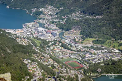Ville d'Odda Ville d'Odda